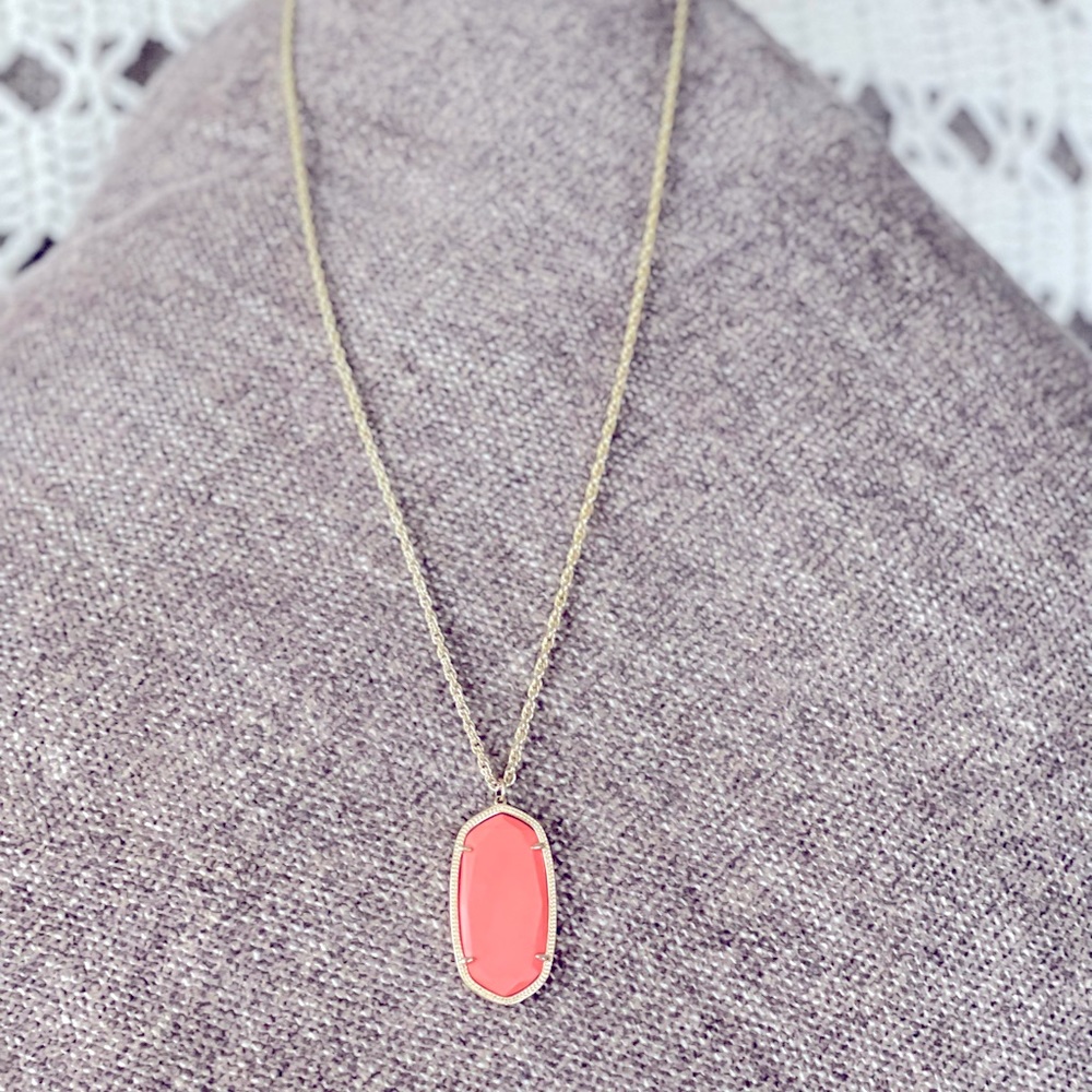 Kendra Scott Faceted Reed Necklace